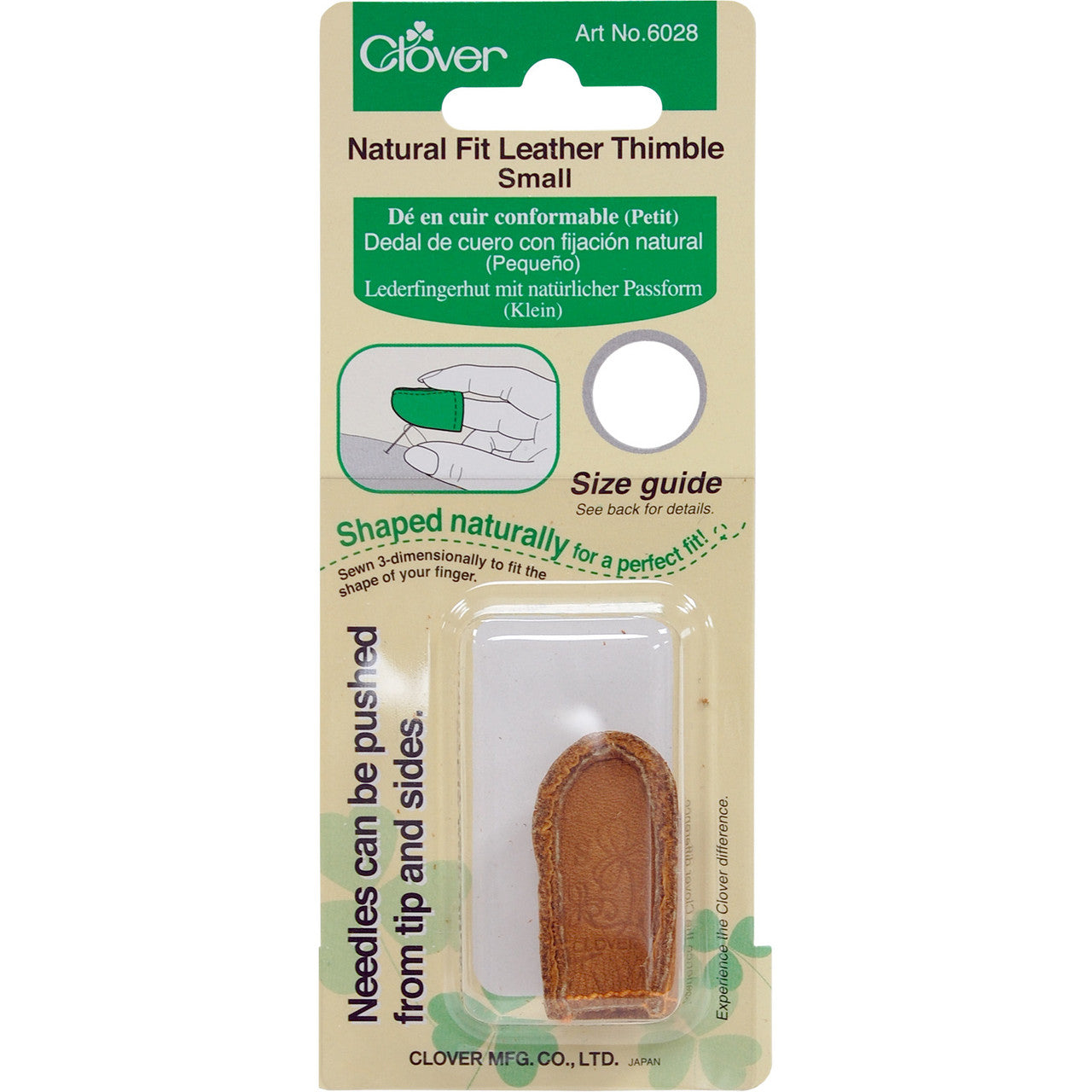 Leather Thimble (Clover)