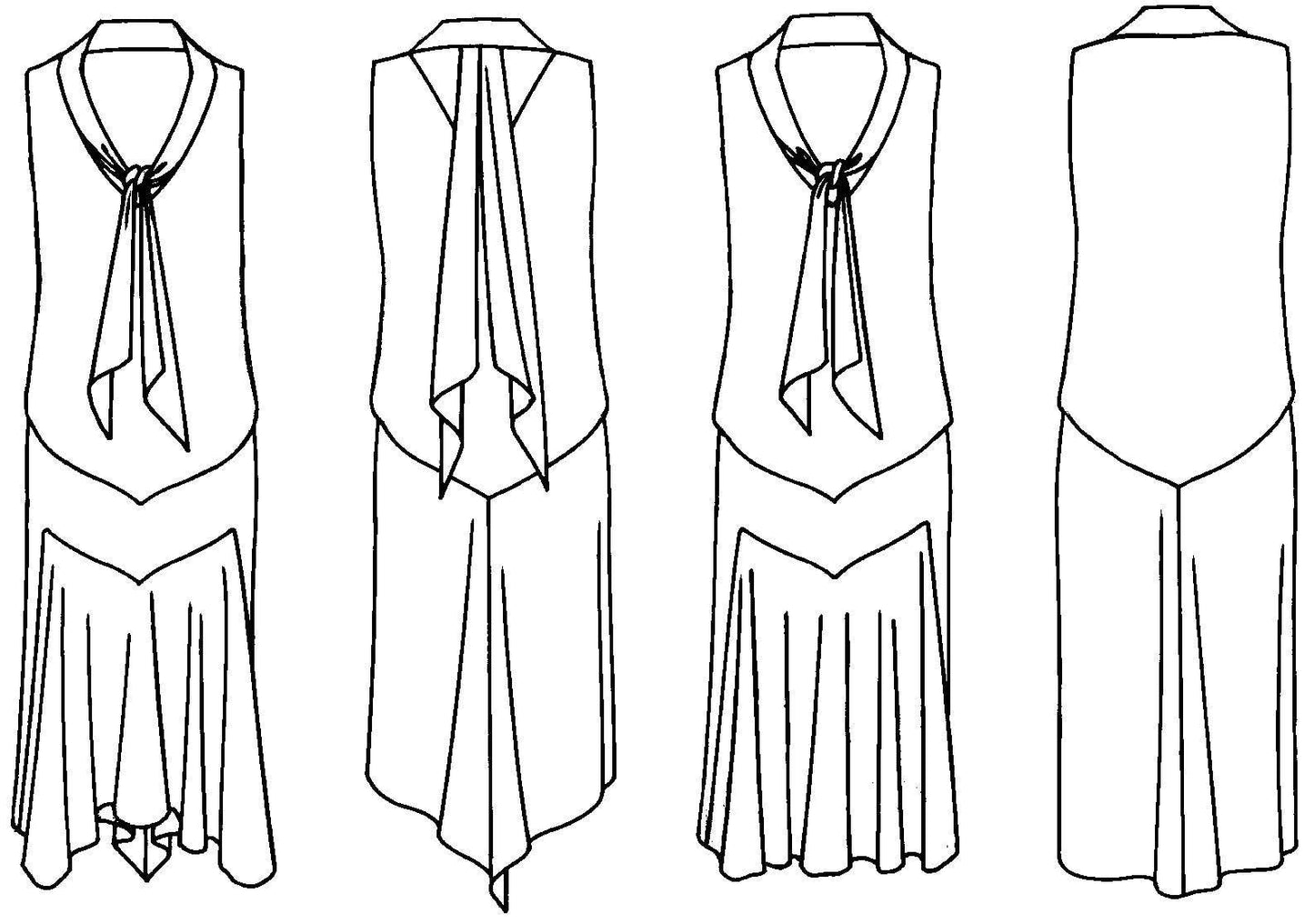 237 Tango Dress - Sewing Pattern