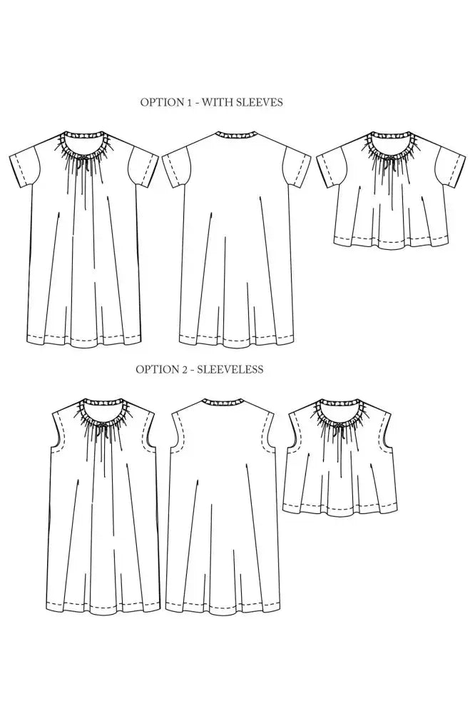 The Clover Sewing Pattern UK XS-XL