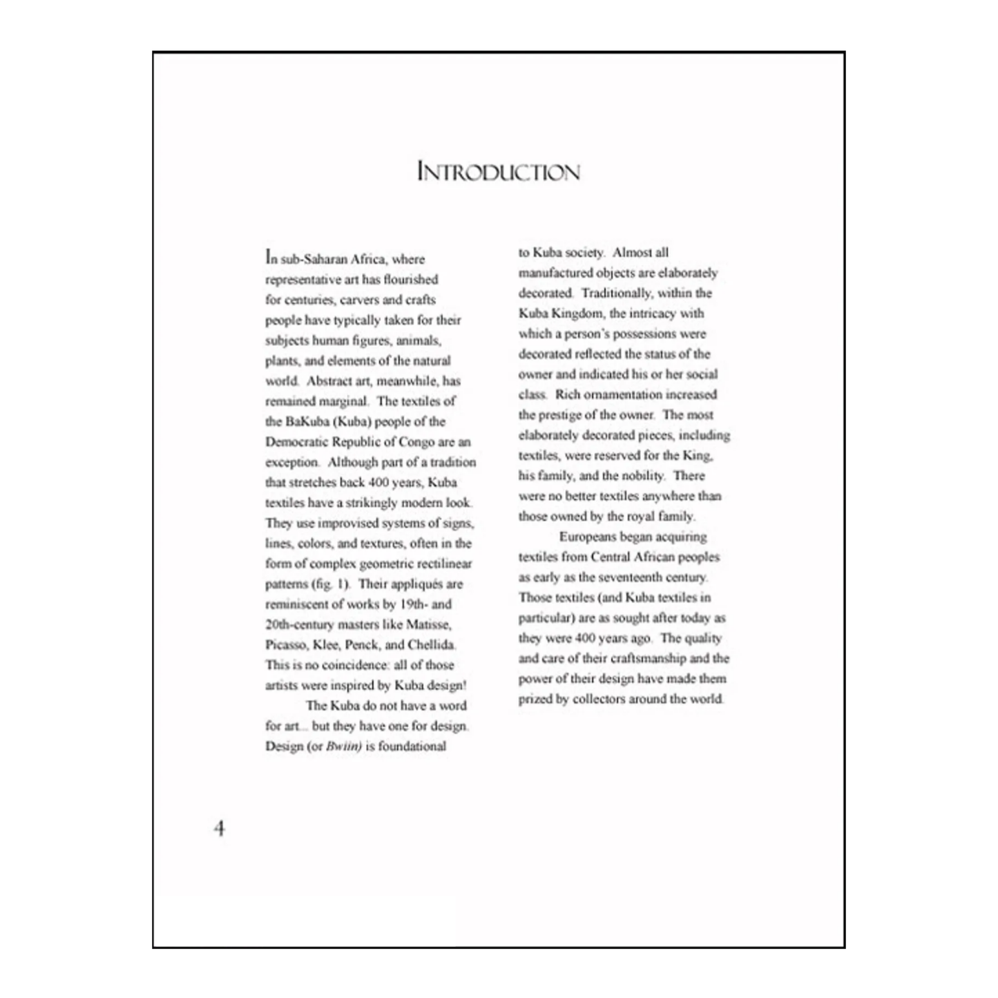 Kuba Textiles & Design Book