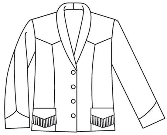 242 Rodeo Cowgirl Jacket - Sewing Pattern