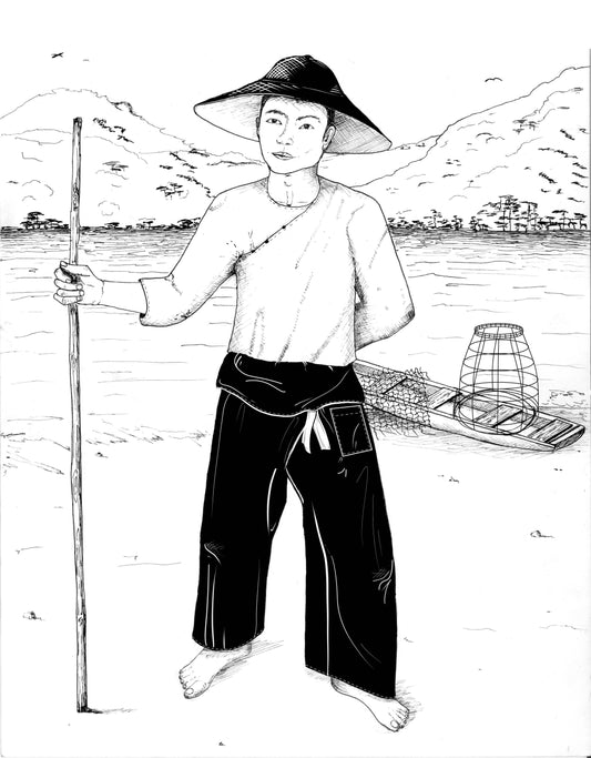 161 Thai Fisherman Pants Sewing Pattern