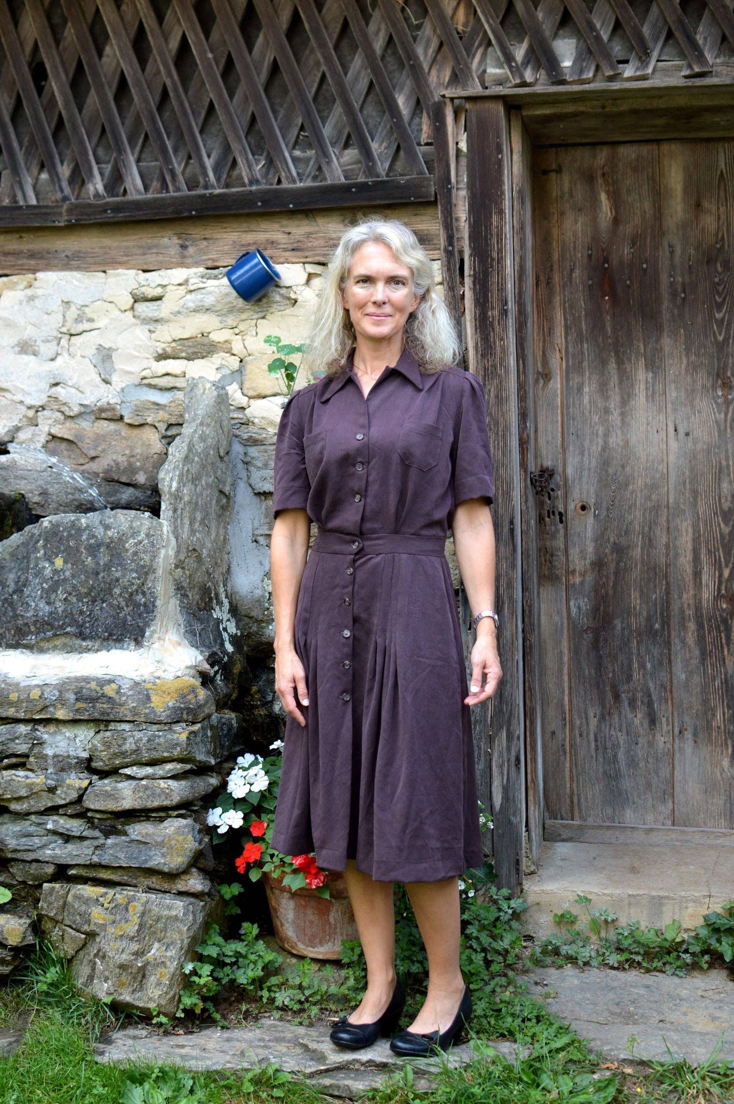235 Sporty Forties' Dress  - Sewing Pattern