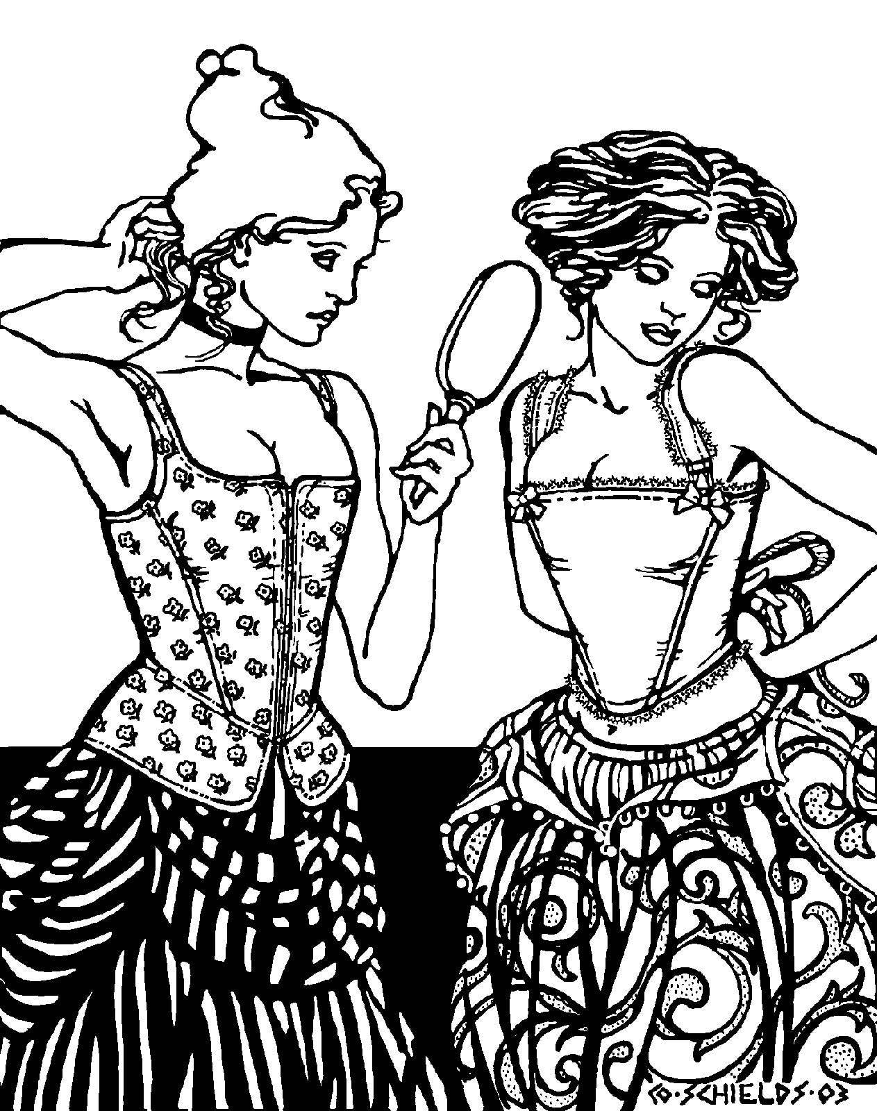 267 M'Lady's Corset - Sewing Pattern