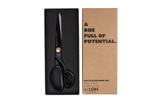 LDH Matte Black Fabric Shears 9.5"