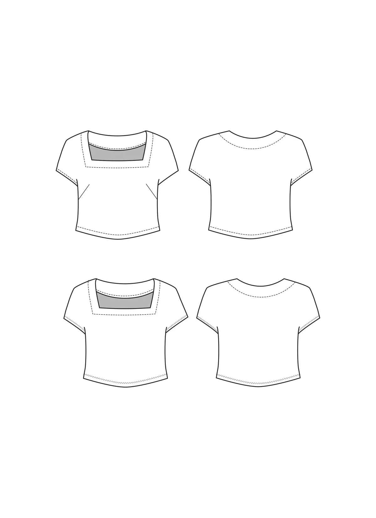 Square Neck Top